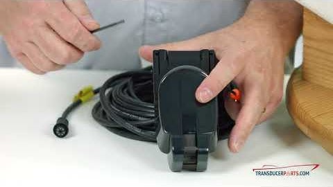 Transom Mount Transducer Bracket Installation