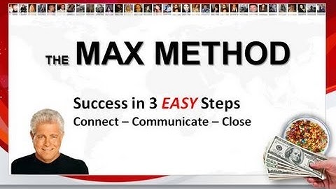 The MAX Method - 3 Simple Steps To Monetizing Facebook And LinkedIn