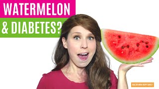 Can I eat watermelon with diabetes? Dietitian reveals the truth!