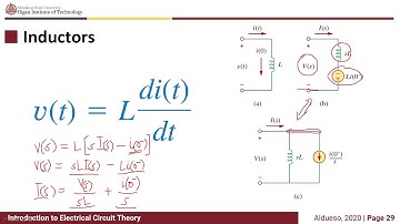 EEE132 - Electric Circuit Theory II: Laplace Transform Circuit Applications Part I
