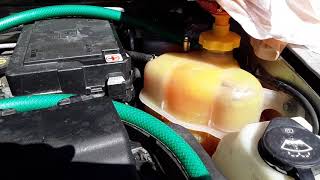 Pontiac Torrent 2007, Coolant bleed seeing lots air or boiling - bubbling