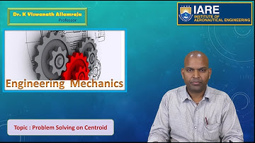 Problem Solving on Centroid by Dr. K Viswanath Allamraju