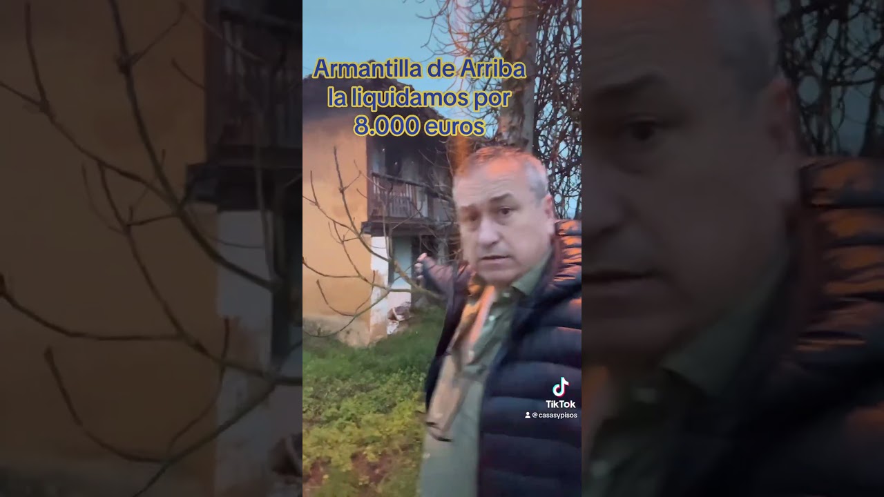Vendemos a precio muy bajo esta casa se Armantilla de Arriba por 8.000 euros 984280228