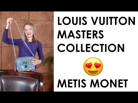 LOUIS VUITTON Masters Monet Pochette Metis 262489