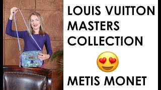 LOUIS VUITTON Masters Monet Pochette Metis 262489