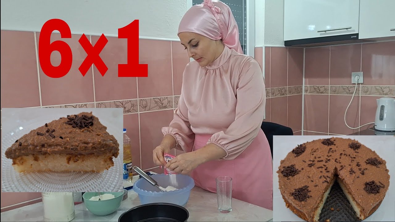 Bez jaja❗️Bez miksera❗️Bez vage❗️Brzi kolač za svaku priliku🍰