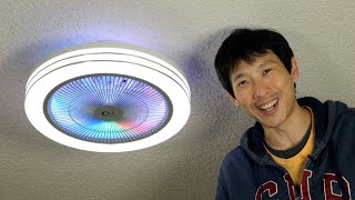 Lumary Smart Light Fan Setup and Features