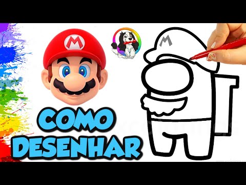 Desenholandia Pintando Jogo do Super Mario Desenhos divertidos para  crianças