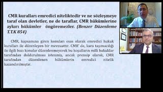 Türk Ticaret Kanunu’nun Taşımaya İlişkin Hükümleri ve CMR Konvansiyonu’nun Yansımaları