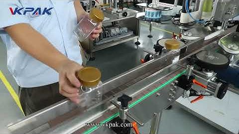 Automatic Two Side Front And Back Sticker Labeling Machine