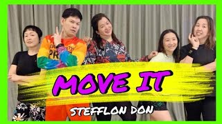 MOVE IT | Hip Hop | Stefflon Don | Zumba | James Rodriguez | HYPER JAM FITGROOVE Resimi