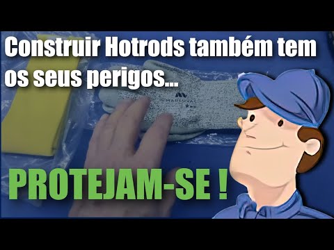 CONSTRUÇÃO DE HOTRODS - VOCÊ PRECISA SE PROTEGER DURANTE O TRABALHO, MAS DE MANEIRA CONFORTÁVEL