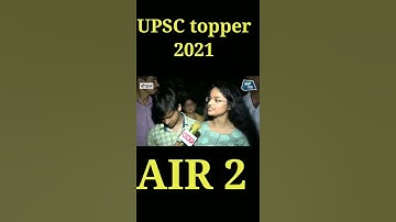 Jagrti Awasthi UPSC topper 2020 // AIR 2 // Jagrti Awasthi interview / जागृति अवस्थी #shorts