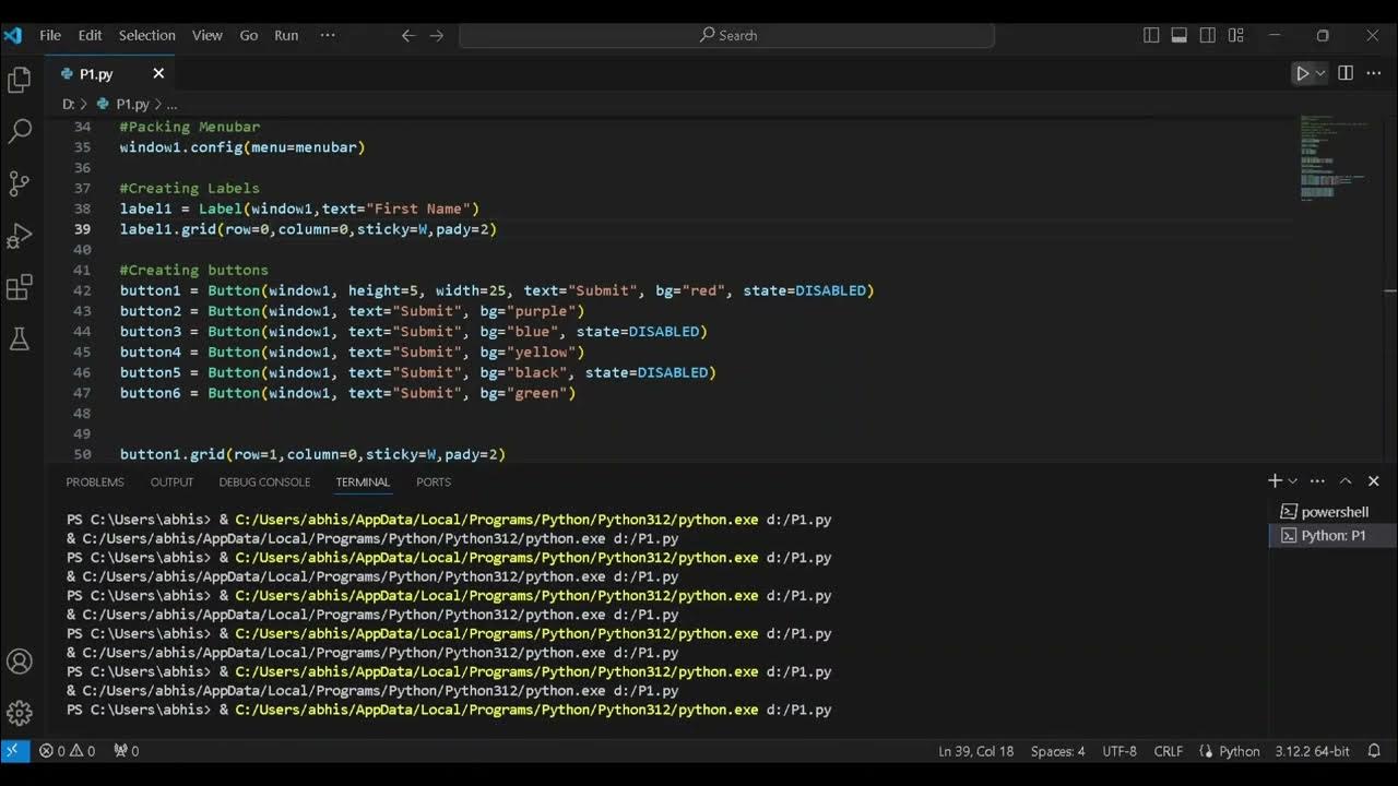 Python Session 10 - 29th May 2024 | Tkinter Library - YouTube