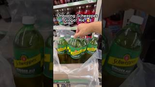 Unboxing Schweppes Ginger Ale 🍺