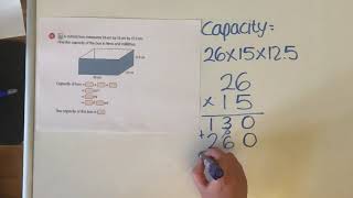 5B - Unit 14 Volume of Cubes & Cuboids - Practice 6: Word problems - Input (Part 1)