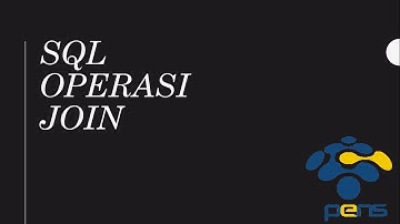 Teori 13 SQL Operasi Join