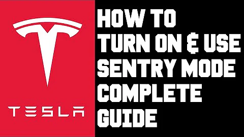 Tesla How To Setup & Use Sentry Mode - How To Turn on Sentry Mode Live Camera Footage Complete Guide