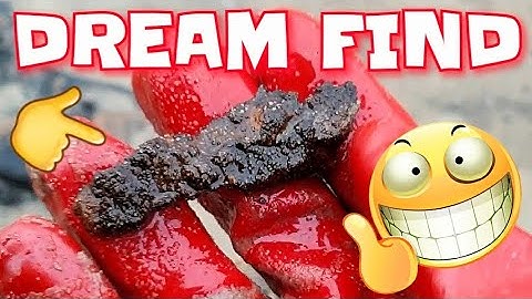 I DREAMED OF FIND IT! My dream come true, metal detector pinpointer found what I needed on the beach