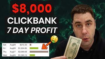 How I Got $8000 With Clickbank In 7 Days & NO Website (Step By Step Beginners Tutorial)
