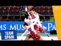 🇪🇸 Team Spain&#39;s ribbon and ball podium training at the World Championships 2022