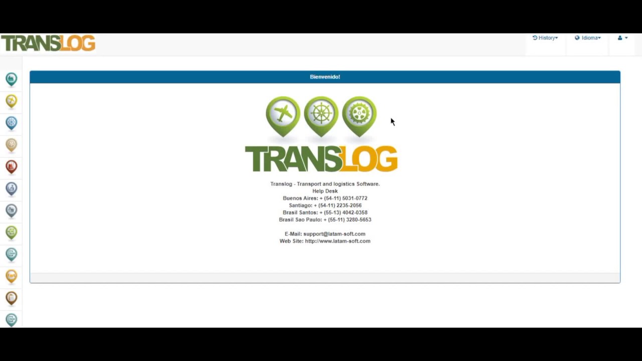 Video Translog Web - Configuración Empresa - YouTube