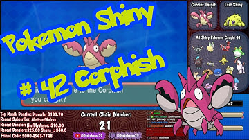 Live Shiny Corphish 21 ChainFish - Pokemon Omega Ruby & Alpha Sapphire