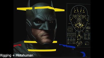 Behind the scene of the Batman in Unreal Engine5