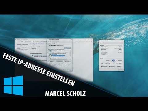 Feste Ip-Adresse Einstellen Unter Windows 10 | Marcel Scholz