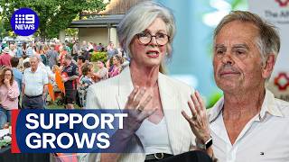 Support grows for Helen Haines as another female MP is threatened | 9 News Australia