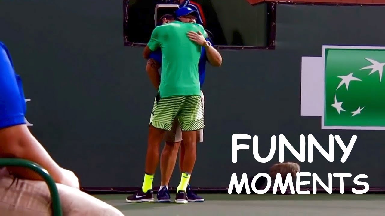 テニス 衝撃のシーン連発 テニスの面白すぎるシーンを厳選 Atp Best Of Funny Moments Youtube