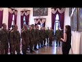 Военнослужащие Учебной роты МО РЮО в Государственном музее