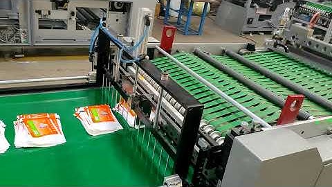Advanced High-Speed Side Seal Bag Machine | Auto Stacker | Up to 400CPM |F.A.T.| STAR CONVERTING
