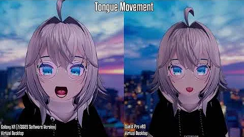 Galaxy XR vs Quest Pro – Face Tracking Comparison