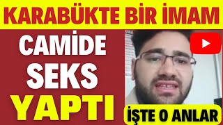 Karabükte İmam Cami̇de Yaparken Yakalandi Son Daki̇ka