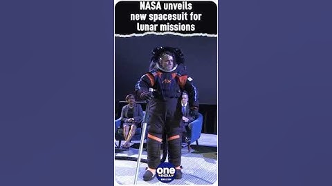 New sleek spacesuit unveiled by NASA for future lunar missions
