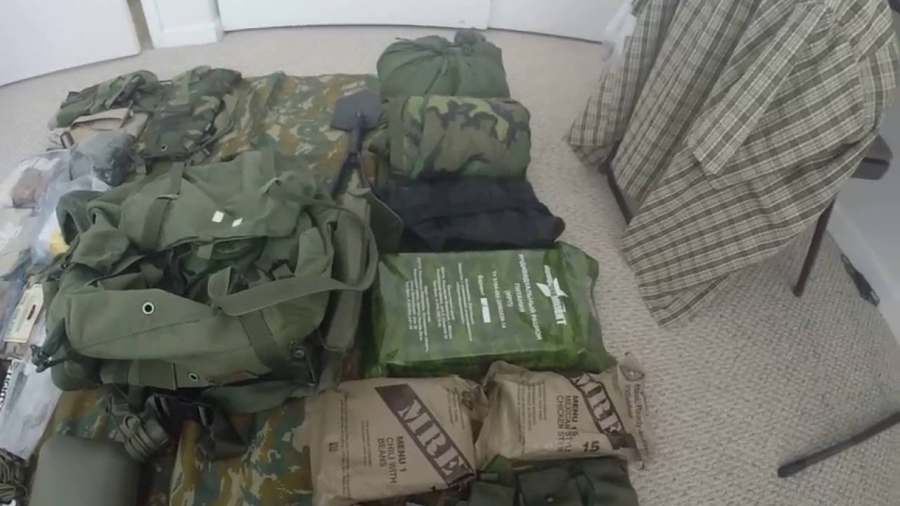 What I carry on my ALICE rucksack. - YouTube