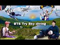 BTS try Bungee jumping 🧗🏻  Scary moment 😱🥶 // Hindi dubbing