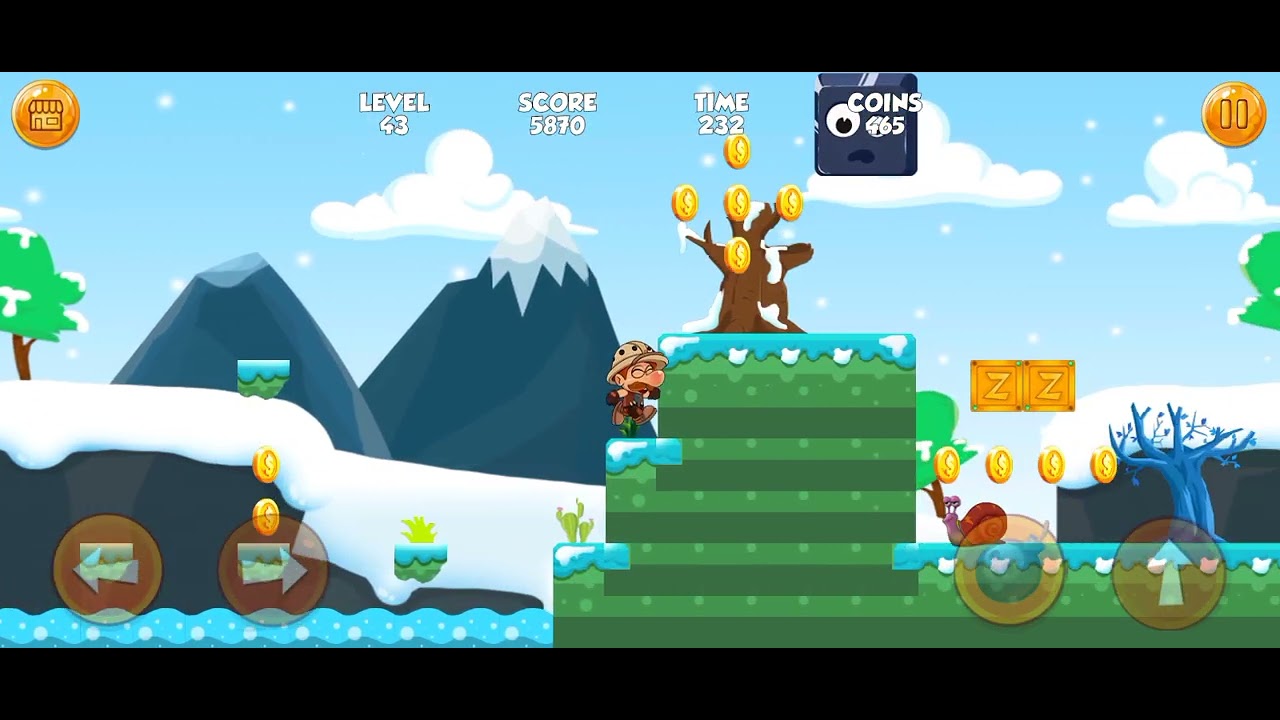 Super Dino Bros Gameplay Level 43 Part-27