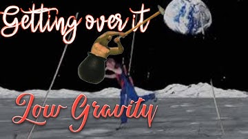 Getting over it gravity mod Android gameplay