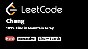 LeetCode 1095. Find in Mountain Array