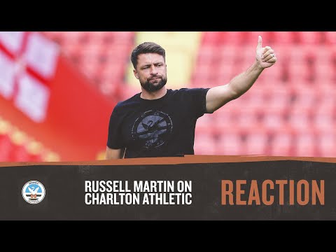 Russell Martin on Charlton Athletic | Reaction