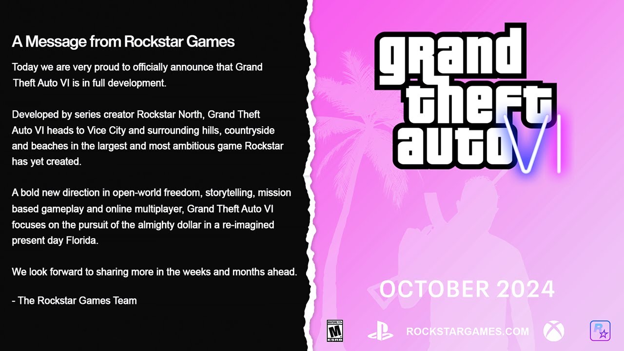 Rockstar sees major Grand Theft Auto 6 leak