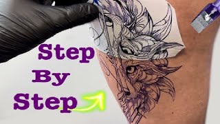 ✅The Foolproof Guide to the -PERFECT TATTOO STENCIL- Every Time (step by step) screenshot 5