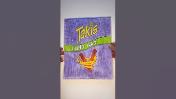 🔥Takis Blind Bag🔥 #blindbag #asmr #asmrunboxing #paperdiy #papersquishy #papercraft #art #crafts