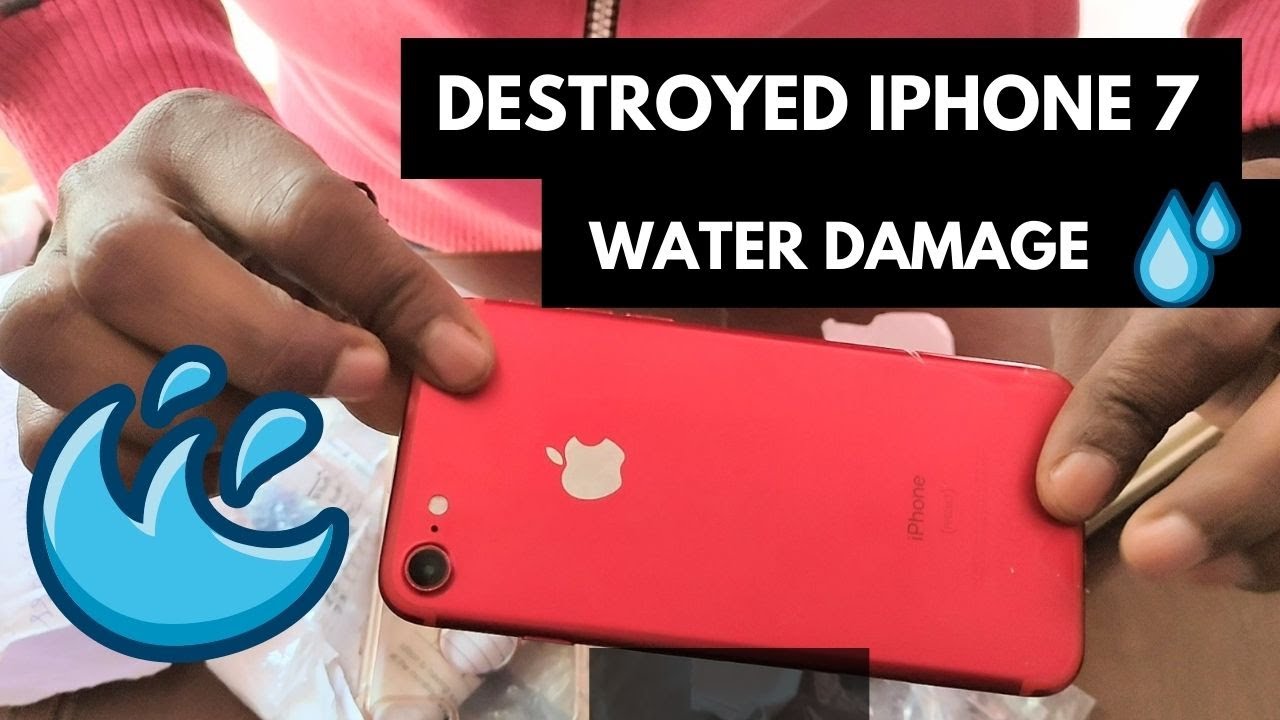 Repair iPhone 7 Water 💦 Damage | Restart apple Logo | Hindi Video