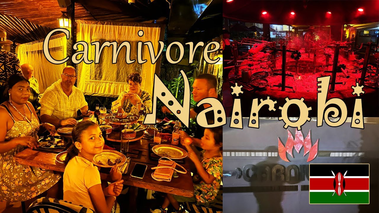 The famous Carnivore restaurant Nairobi ♨️🍖🇰🇪