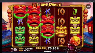 5 Lion Dance Al Gülüm Ver Gülüm Olduk #slotoyunları #casino