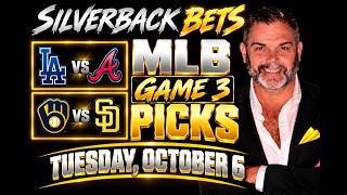 MLB Picks Tuesday 10/6/26 | Dodgers vs Braves & Brewers vs Padres Predictions and Best Bets