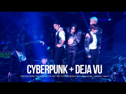 20240127 Ateez World Tour In Seoul Day1 : CyberpunkDeja Vu
